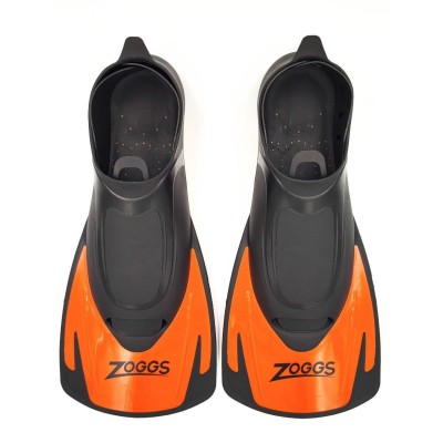 Короткі ласти для плавання із закритою п'ятою Zoggs Energy (465214.SFOR) чорно-помаранчевий розмір 34-35