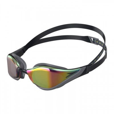 Окуляри для плавання змагальні Speedo FASTSKIN PURE FOCUS GOG mirror AU (8-1177815523) сірі, дзеркальні