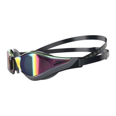 Окуляри для плавання змагальні Speedo FASTSKIN PURE FOCUS GOG mirror AU (8-1177815523) сірі, дзеркальні