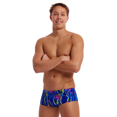Чоловічі плавки Funky Trunks Men's Sidewinder Trunks Dammed (FTS015M72099) розмір 32 сині