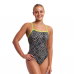 Жіночий купальник Funkita Ladies Strapped In One Piece Space Signals (FKS034L72097) розмір 12 чорний