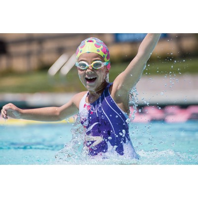 Детские очки для плавания Finis Mermaid (3.45.096.137) голубые