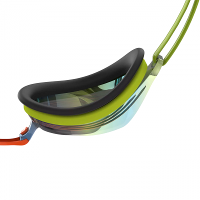 Окуляри для плавання Speedo VENGEANCE MIR GOG AU (8-11324G789) салатові дзеркальні лінзи