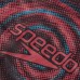 Сумка сітка для плавательного інвентарю Speedo PRINTED MESH BAG (8-1281317637) чорна 35 літрів