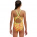 Дитячій купальник Funkita Girl's Diamond Back One Piece Little Dotty (FKS033G71802) розмір 12 салатовий