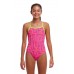 Дитячий спортивний купальник Funkita Girl's Tie Me Tight One Piece Packed Pink (FKS036G72075) розмір 8 Рожевий