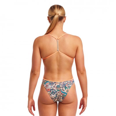 Жіночий купальник Funkita Ladies Twisted One Piece Free Love (FKS038L71719) розмір 10 блакитний