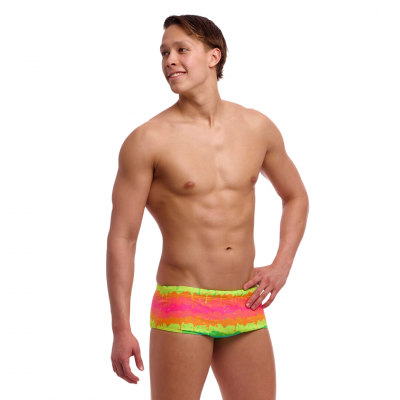 Мужские плавки Funky Trunks Men's Sidewinder Trunks Melting Mayhem (FTS015M72154) размер 34 разноцветный