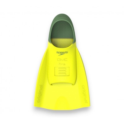 Ласти для плавання короткі із закритою п'ятою SPEEDO DMC ORIGINAL FIN (8-00536017218) жовті розмір 30-31 (3XS)