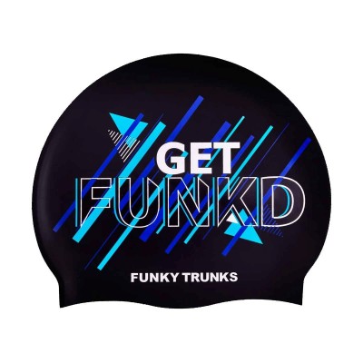 Шапочка для плавання Funky Trunks Silicone Swimming Cap Funkd (FT997226100) чорна