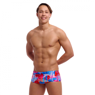 Чоловічі плавки Funky Trunks Men's Sidewinder Trunks Miss Adventure (FTS015M72179) розмір 36 сині