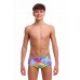 Дитячі плавки Funky Trunks Boy's Sidewinder Trunks Pixel Paradise (FTS015B72177) розмір 24 (8-9 років) рожевий