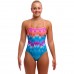 Жіночий купальник Funkita Ladies Single Strap One Piece Birdie Bird (FKS030L72233) розмір 12 блакитний