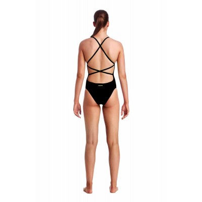 Жіночий купальник Funkita Ladies Strapped In One Piece Still Black (FKS034L00470) розмір 10 чорний Жіночий купальник Funkita Ladies Strapped In One Piece Still Black (FKS034L00470) розмір 10 чорний