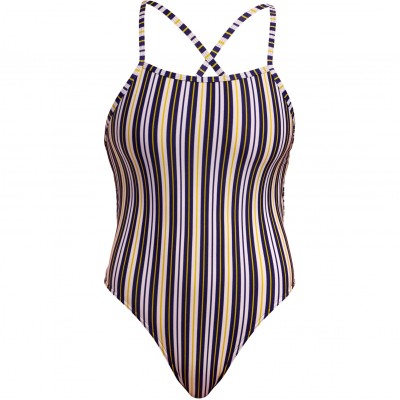 Жіночий купальник Funkita Ladies Tie Me Tight One Piece Admiralty Stripe (FKS036L72247) розмір 12 в полоску