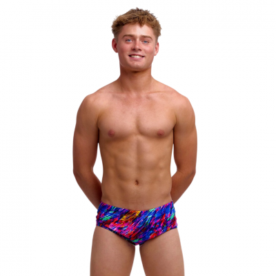 Дитячі плавки Funky Trunks Boy's Sidewinder Trunks Big Bang (FTS015B72300) розмір 26 (10-11 років) різнокольорові