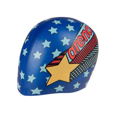 Дитяча шапочка Arena PRINT JR (94171-252) з зірочками, на 6-12 років