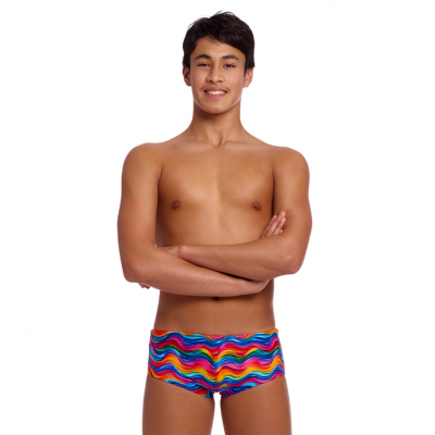 Дитячі плавки Funky Trunks Boy's Sidewinder Trunks Plastic Fantastic (FTS015B72370) розмір 24 (8-9 років) фіолетові Дитячі плавки Funky Trunks Boy's Sidewinder Trunks Plastic Fantastic (FTS015B72370) розмір 24 (8-9 років) фіолетові