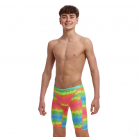 Плавки длинные джамеры для плавания Funky Trunks Boy's Melting Mayhem Training Jammers (FTS003B72154) размер 24 (8-9 лет) Тающий хаос