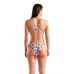 Жіночий спортивний купальник для плавання Arena Women's Desert Swimsuit Swim Tech Back (010213-101) білий розмір 30 (10-11 років)