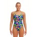 Женский купальник Funkita Ladies Diamond Back One Piece Got Worms (FKS033L71926) размер 12 салатовый