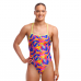 Жіночий купальник Funkita Ladies Strapped In One Piece Summer Swirl (FKS034L71883) розмір 12 рожевий