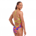 Жіночий купальник Funkita Ladies Strapped In One Piece Summer Swirl (FKS034L71883) розмір 12 рожевий
