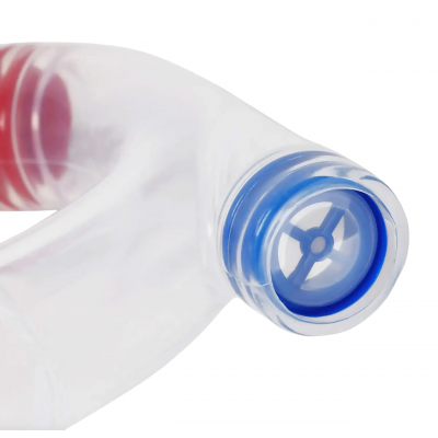 Дихальна трубка для плавання фронтальна Speedo CENTER SNKL (8-0736115466) червона