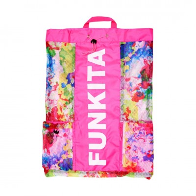 Сітка-рюкзак Funkita Gear Up Mesh Backpack Ink Jet (FKG011N7191000) 64см x 47см рожевий