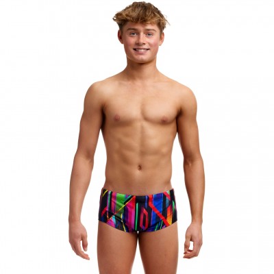 Дитячі плавки Funky Trunks Boy's Sidewinder Trunks Baby Beamer (FTS015B71906) розмір 26 чорні