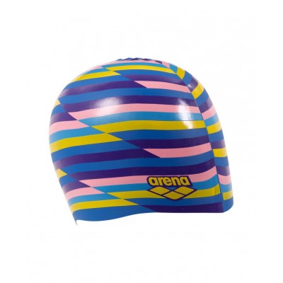 Шапочка для плавання Arena PRINT 2 (1E368-275) фіолетова