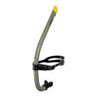 Дихальна трубка для плавання фронтальна Arena SWIM SNORKEL PRO III (004826-130) хакі