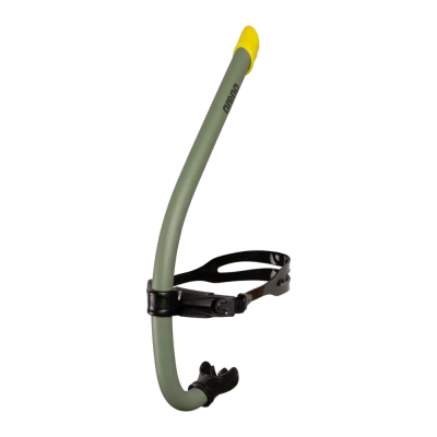 Дихальна трубка для плавання фронтальна Arena SWIM SNORKEL PRO III (004826-130) хакі
