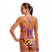 Жіночий купальник Funkita Ladies Tie Me Tight One Piece Gold Tips (FKS036L72091) розмір 10 фіолетовий