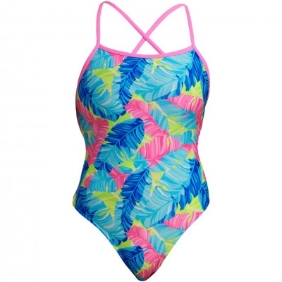 Жіночий купальник Funkita Ladies Strapped In One Piece I'm Leaving (FKS034L72082) розмір 8 рожевий