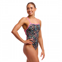 Жіночий купальник Funkita Ladies Strapped In One Piece Copper Cluster (FKS034L72149) розмір 8 рожевий