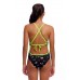 Детский спортивный купальник Funkita Girl's Tie Me Tight One Piece Eye Spy (FKS036G72157) размер 12 черные с глазами
