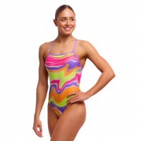 Женский купальник Funkita Ladies Tie Me Tight One Piece Colour Contour (FKS036L72173) размер 12 желтый