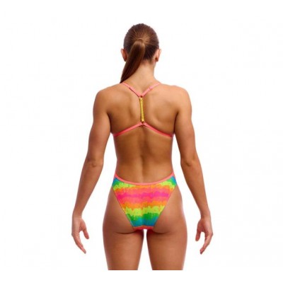 Жіночий купальник Funkita Ladies Twisted One Piece Melting Mayhem (FKS038L72154) розмір 12 різнокольоровий Жіночий купальник Funkita Ladies Twisted One Piece Melting Mayhem (FKS038L72154) розмір 12 різнокольоровий
