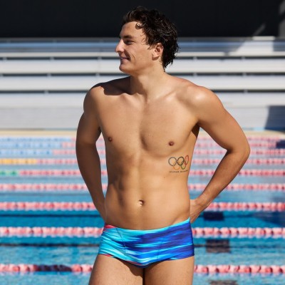 Чоловічі плавки Funky Trunks Men's Classic Trunks Storm At Sea (FTS001M721680) розмір S сині