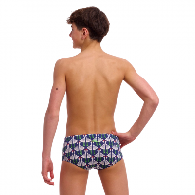Дитячі плавки Funky Trunks Boy's Sidewinder Trunks Sitting Duck (FTS015B72174) розмір 28 сині Дитячі плавки Funky Trunks Boy's Sidewinder Trunks Sitting Duck (FTS015B72174) розмір 28 сині