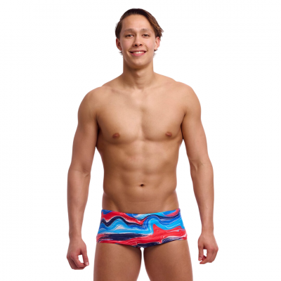 Чоловічі плавки Funky Trunks Men's Sidewinder Trunks Wave Craze (FTS015M72172) розмір 32 сині Чоловічі плавки Funky Trunks Men's Sidewinder Trunks Wave Craze (FTS015M72172) розмір 32 сині