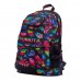 Рюкзак для плавання Funkita Elite Squad Backpack Tropic Lost Leaf (FKG003N72241) 36 літрів з чорний