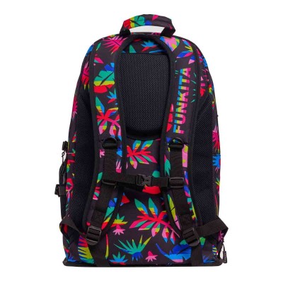 Рюкзак для плавання Funkita Elite Squad Backpack Tropic Lost Leaf (FKG003N72241) 36 літрів з чорний
