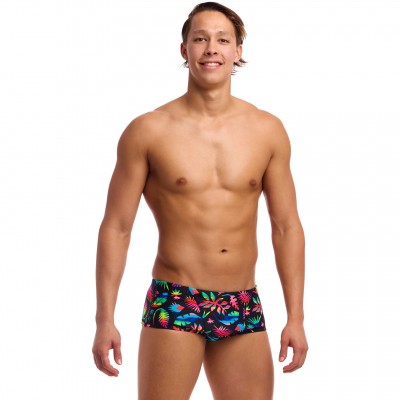 Чоловічі плавки Funky Trunks Men's Classic Trunks Lost Leaf (FTS001M72241) розмір 38 (XL) чорні