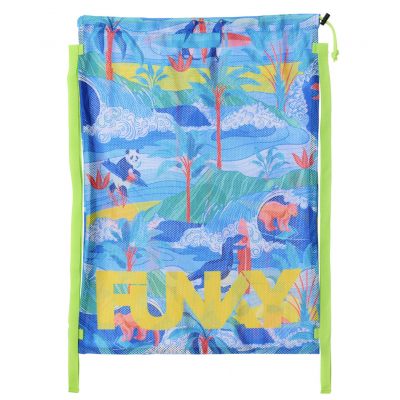 Сітка для інвентарю для плавання Funky Mesh Gear Bag Duuude (FYG010N72152) 65см x 49см блакитна