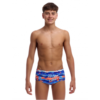 Дитячі плавки Funky Trunks Boy's Sidewinder Trunks Forever Fossil (FTS015B72243) розмір 24 (8-9 років)