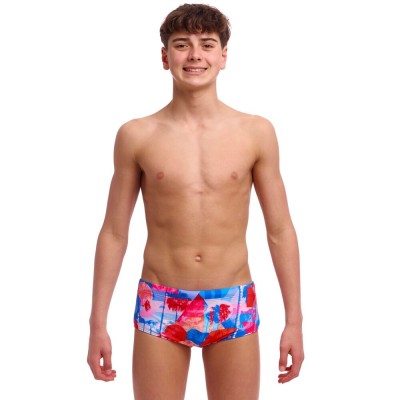 Дитячі плавки Funky Trunks Boy's Sidewinder Trunks Miss Adventure (FTS015B72179) розмір 26 (10-11 років)