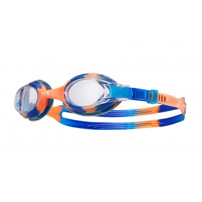 Дитячі окуляри для плавання TYR Kids' Mirrored Swimple Goggles -Tie Dye (LGSWTD-492) сині, 3-10 років