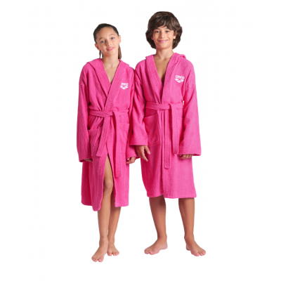 Дитячій халат махровий унісекс Arena Zeppelin Light Junior Robe (009039-910) 8-9 років рожевий